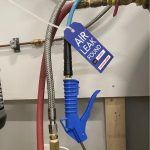 Ultraschall-Leckageortung an einem Druckluftsystem
